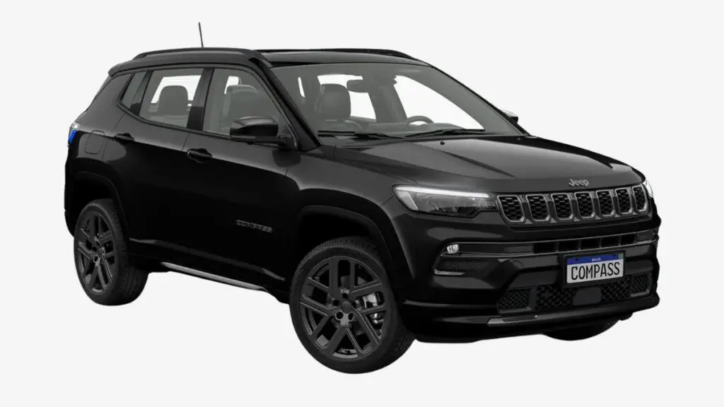 Jeep Compass prata modelo 2026 com fundo neutro, ilustrando os preços de seguro Jeep Compass.